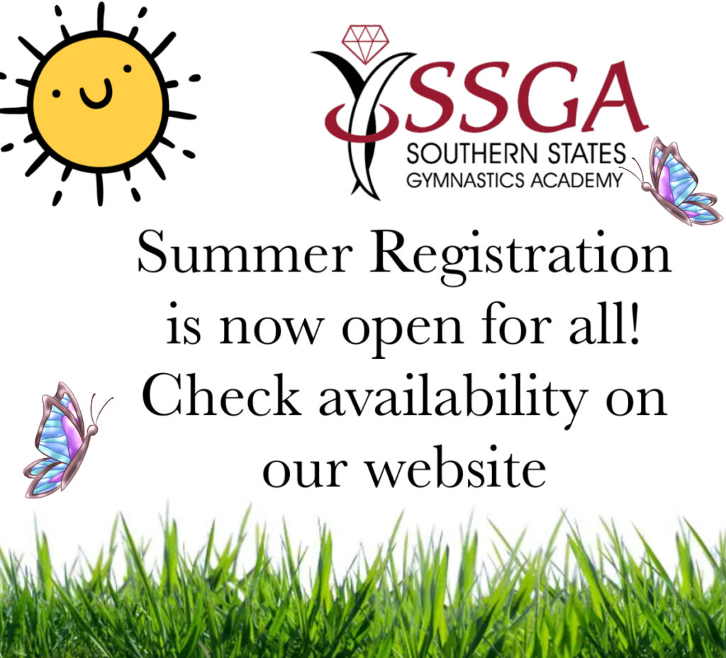 Summer 2024 Recreational Gymnastics Schedule